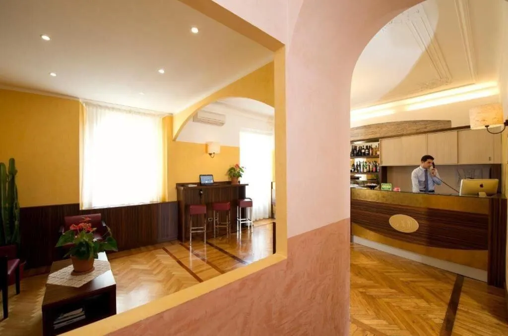 Lobby, Hotel Panizza, Milan
