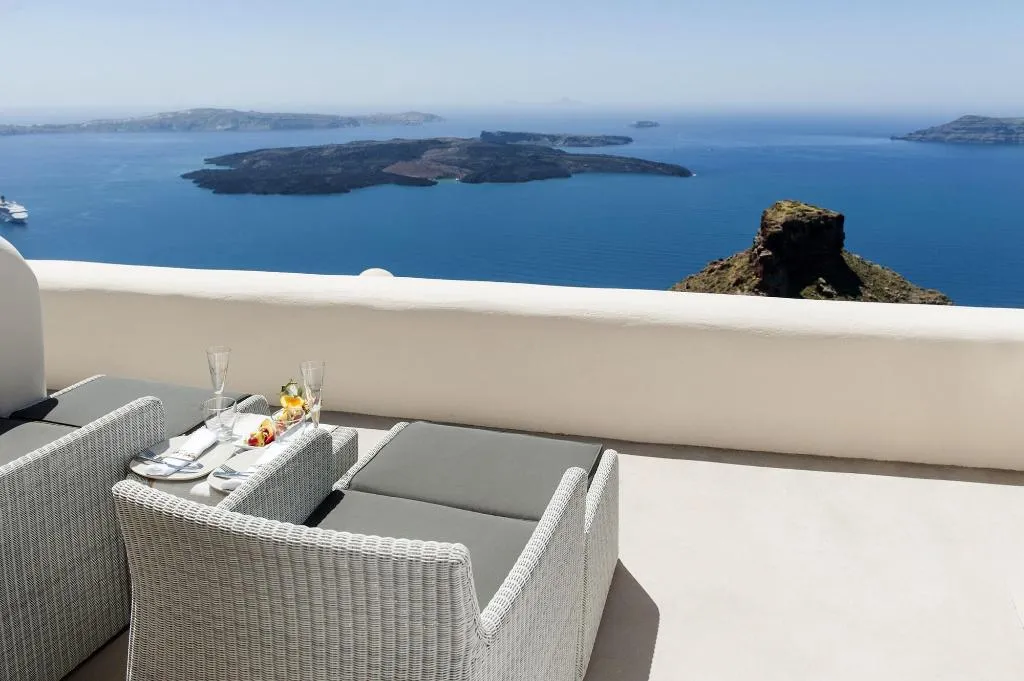 Double or Twin PREMIUM SEA VIEW Room, Kapari Natural Resort - member of Unique Lodges Na, Santorini