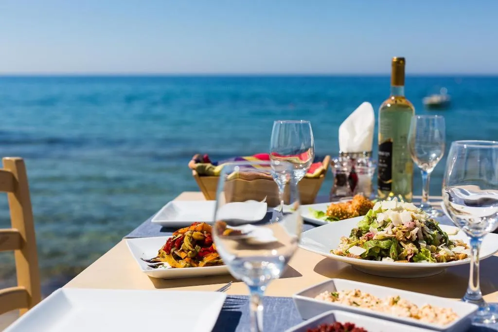 Restaurant, Theo Star Beach Hotel, Crete