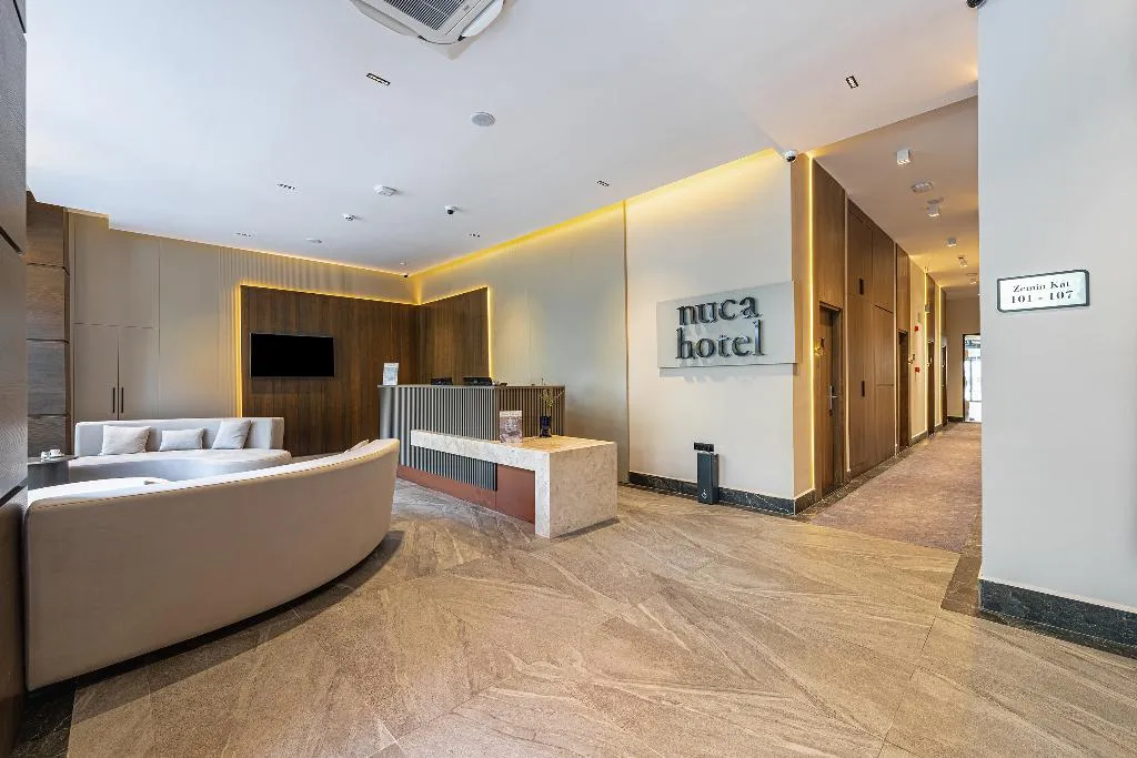 Lobby, Nuca Hotel, Antalya