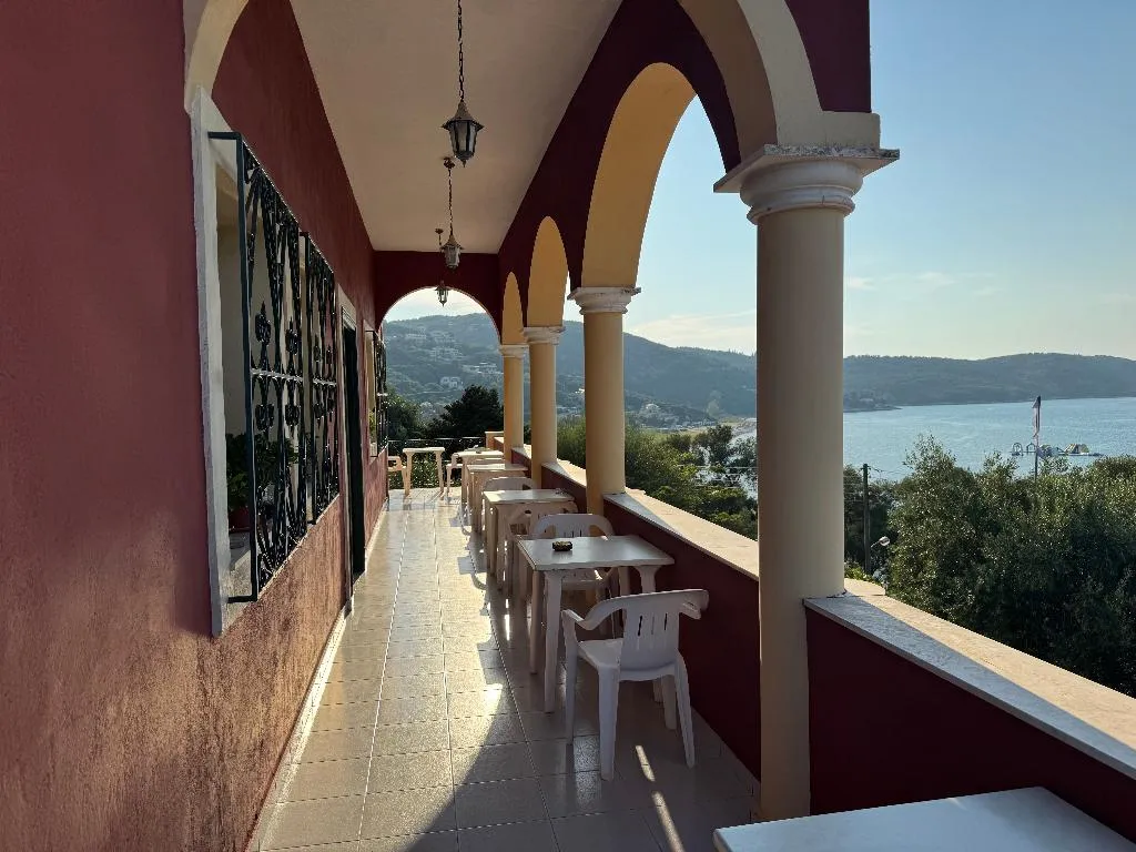 Terrace, Apraos Bay, Corfu