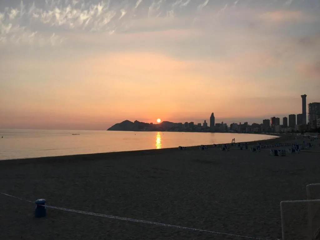Beach, Benidorm City Olympia, Costa Blanca