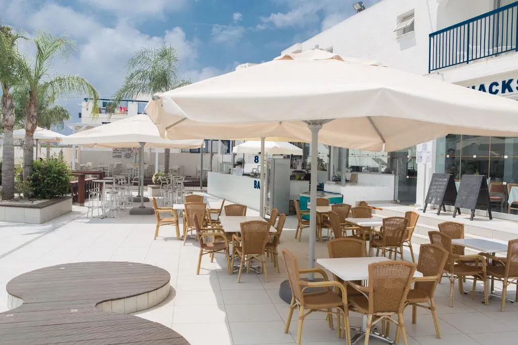 Terrace, Tsokkos Holiday Hotel Apartments, Cyprus
