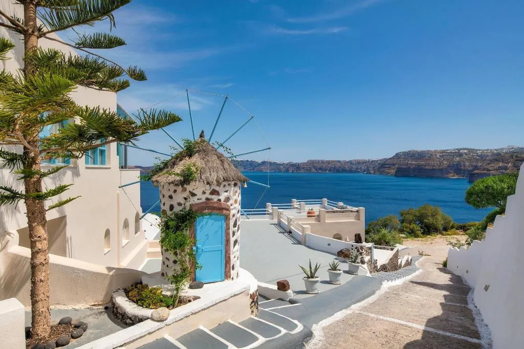 General view, Kokkinos Villas, Santorini