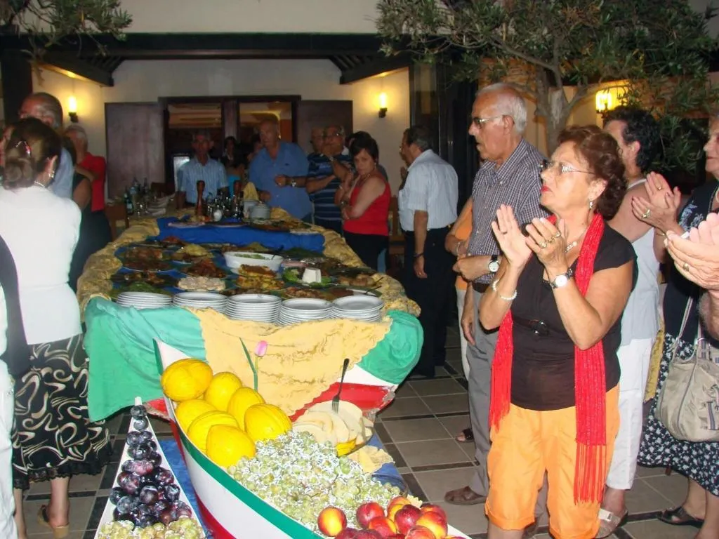 Restaurant, Hotel Alceste, Palermo