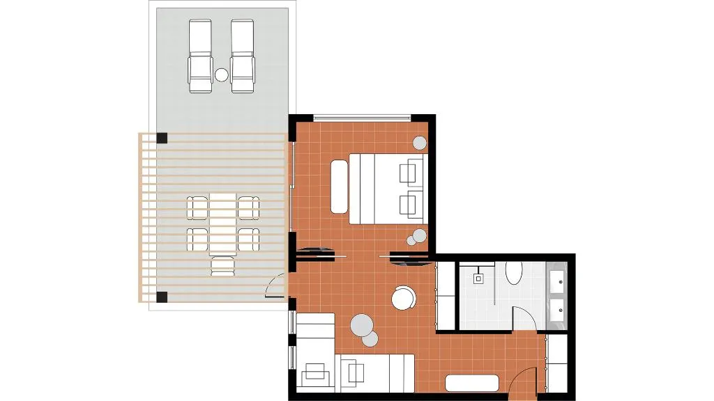 BUNGALOW CAPACITY 4 Room, Grecotel Casa Paradiso, Kos