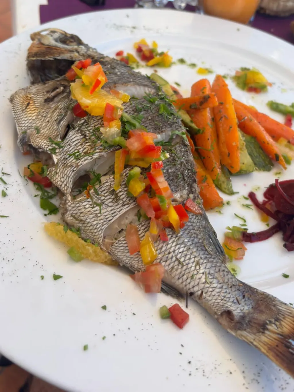 Restaurant, Dar Ayman hotel, Essaouira