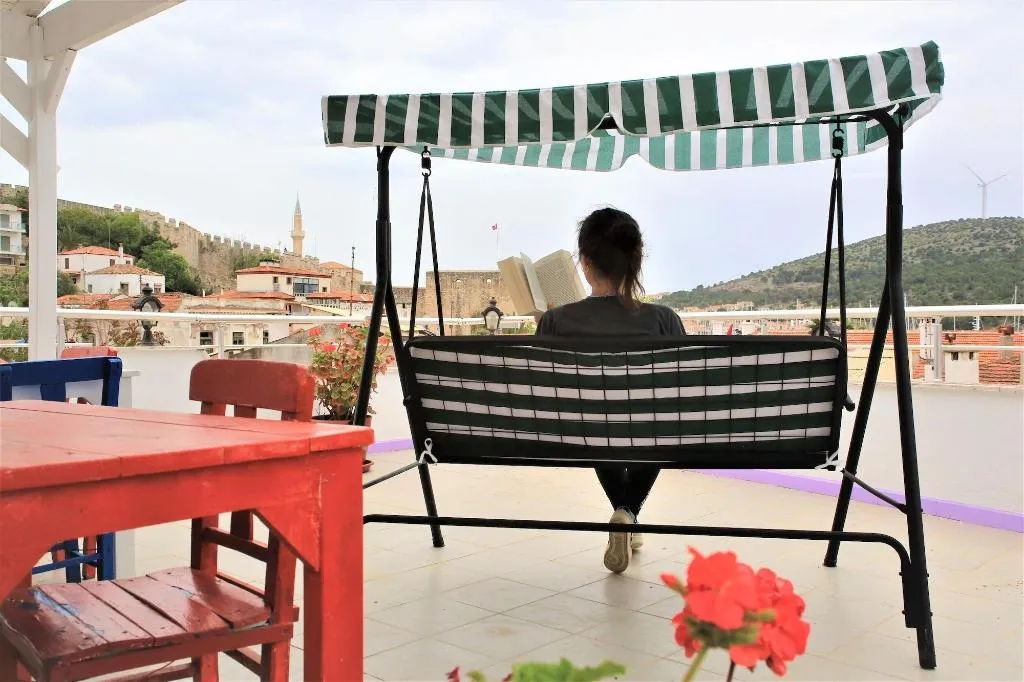 Terrace, Lavender Otel, Izmir