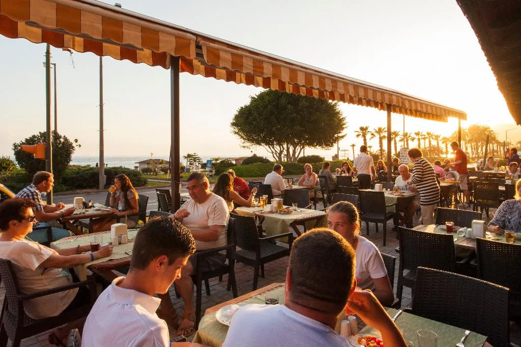 Restaurant, Kleopatra Beach Hotel, Antalya