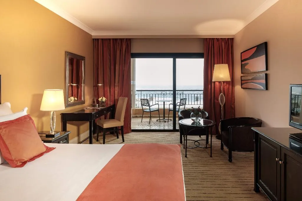 Double or Twin DELUXE SEA VIEW Room, Corinthia Hotel St Georges Bay, Malta