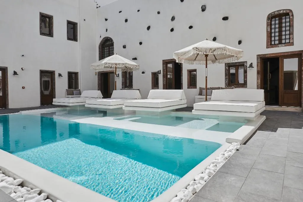 Pool, Winery Hotel 1870, Santorini