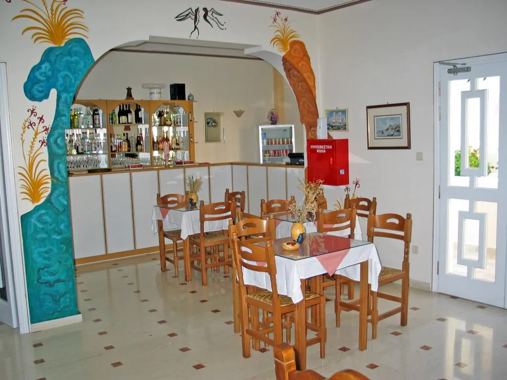 Lobby, Sellada Apartments, Santorini