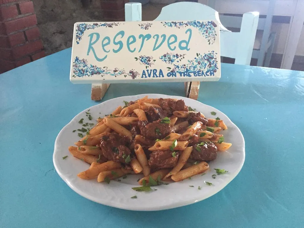 Restaurant, Avra Budget Beach Hotel, Corfu