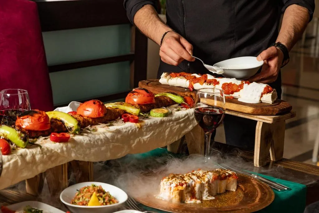 Restaurant, AQI Hydros Club, Antalya