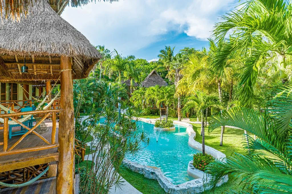 DOUBLE GARDEN VIEW Room, Mahekal Beach Resort & Spa, Playa Del Carmen
