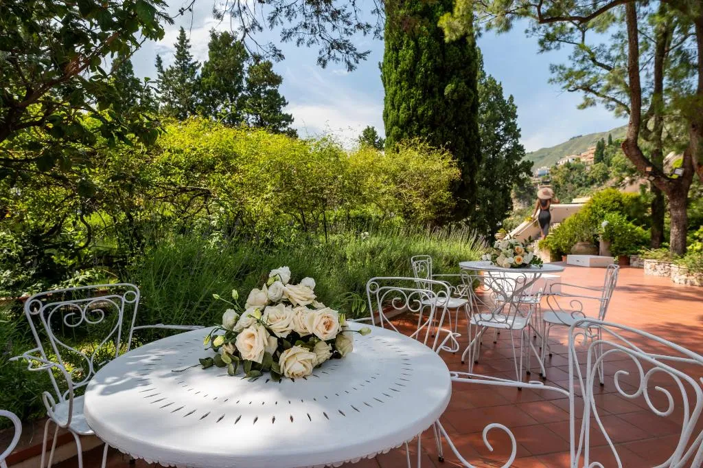 Terrace, Excelsior Palace, Taormina