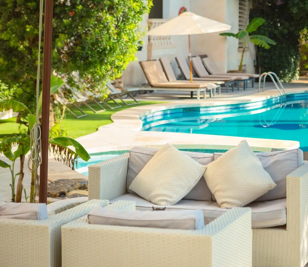 Pool, Es Baulo Petit Hotel, Majorca