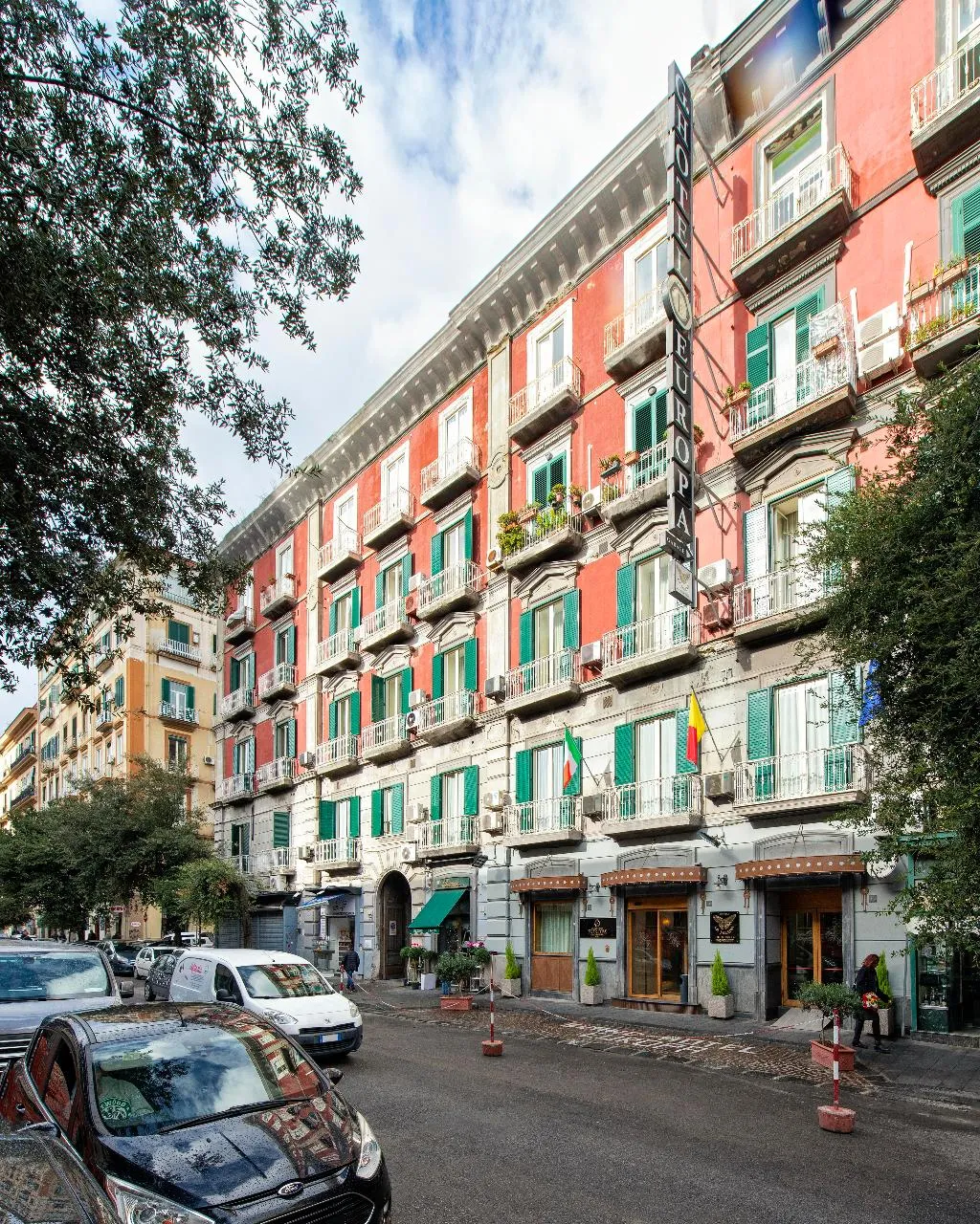 General view, Grand Hotel Europa, Naples