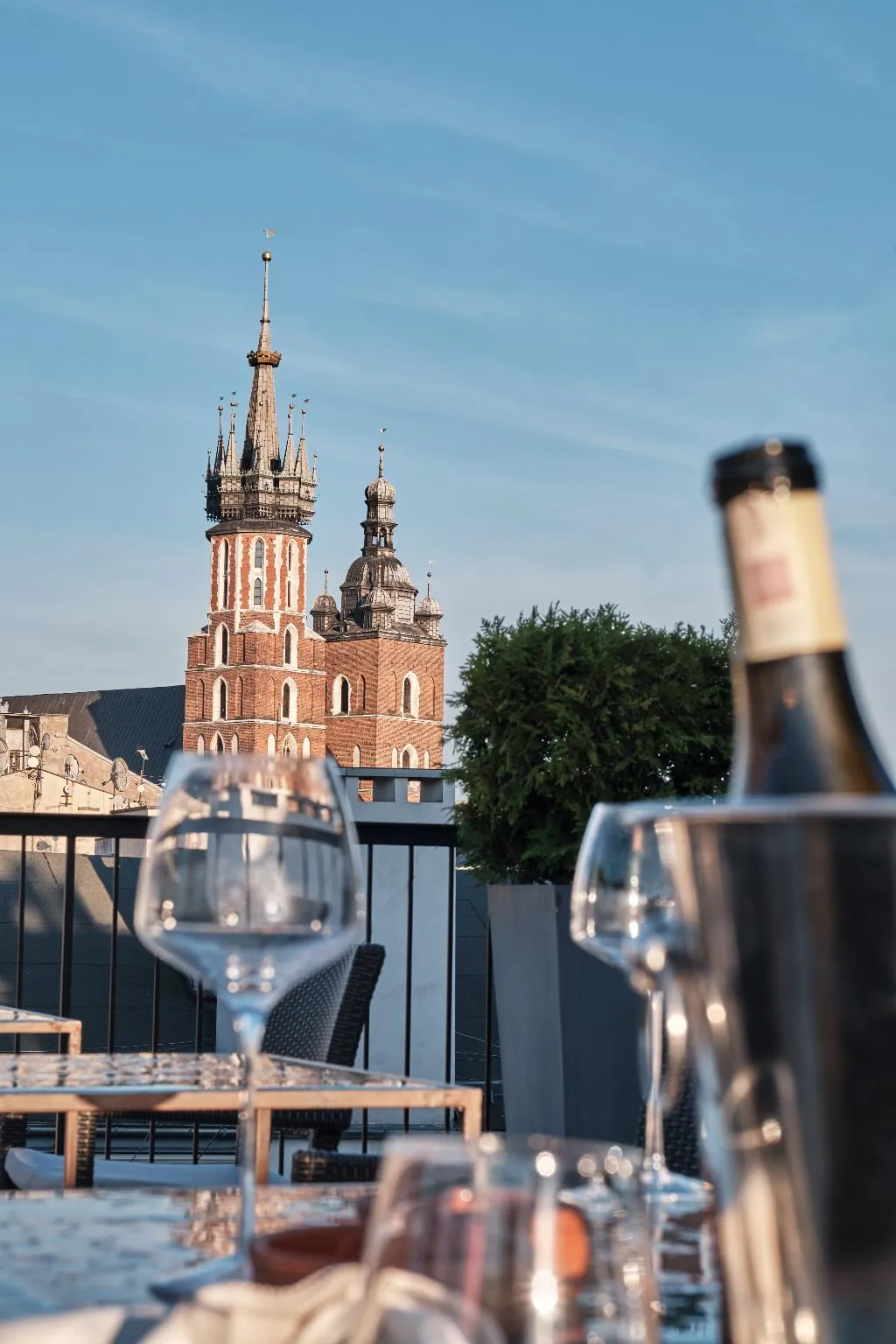 Terrace, Hotel Stary, Krakow