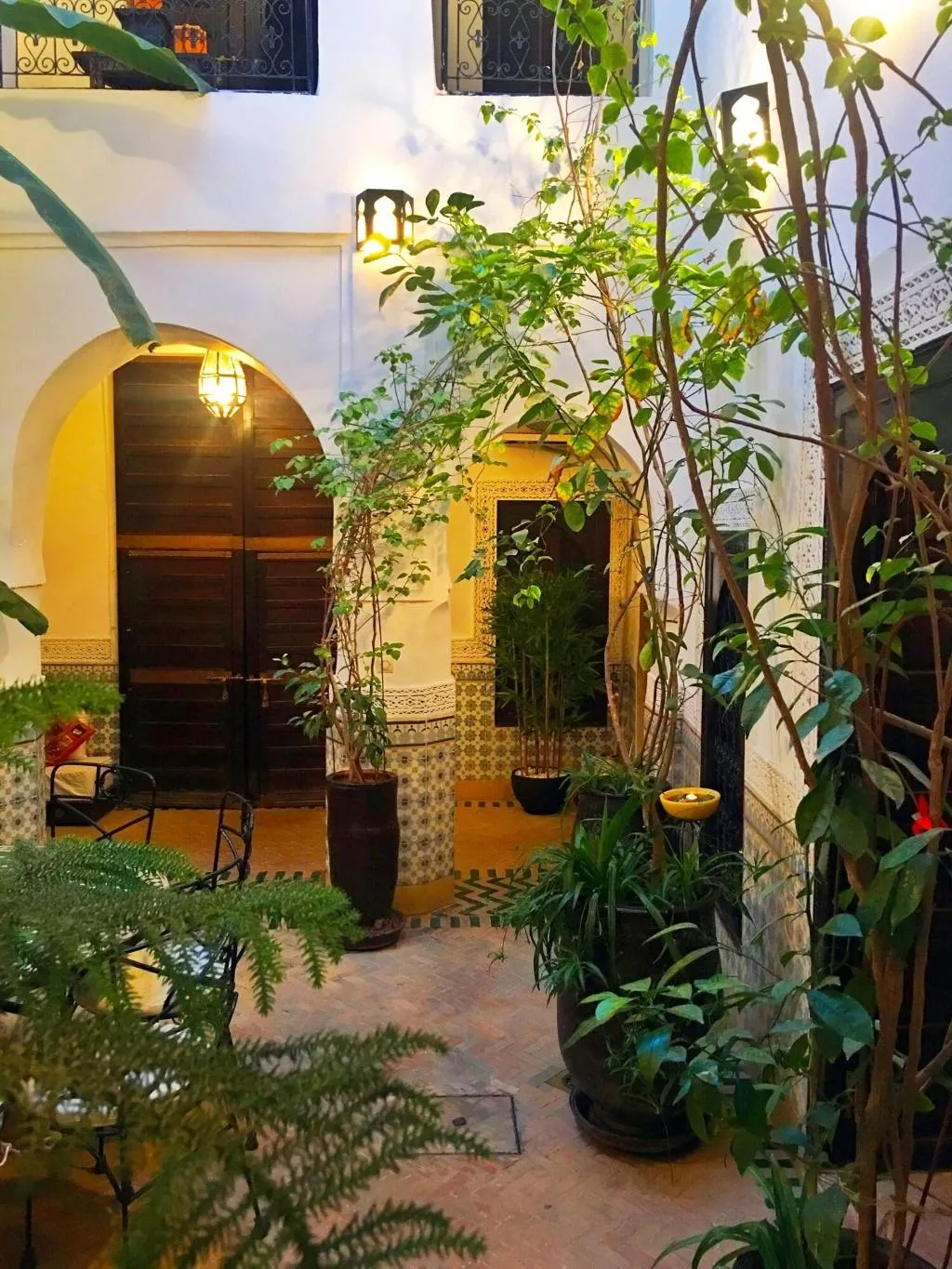 Lobby, Riad Al Mamoune, Marrakech