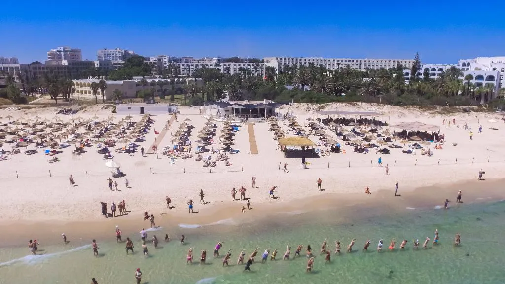 Beach, Marhaba Club, Tunisia