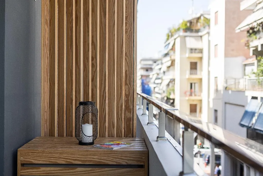 SUITE ONE BEDROOM WITH AIR CONDITIONING Room, Omnia Pagrati Apartments, Athens