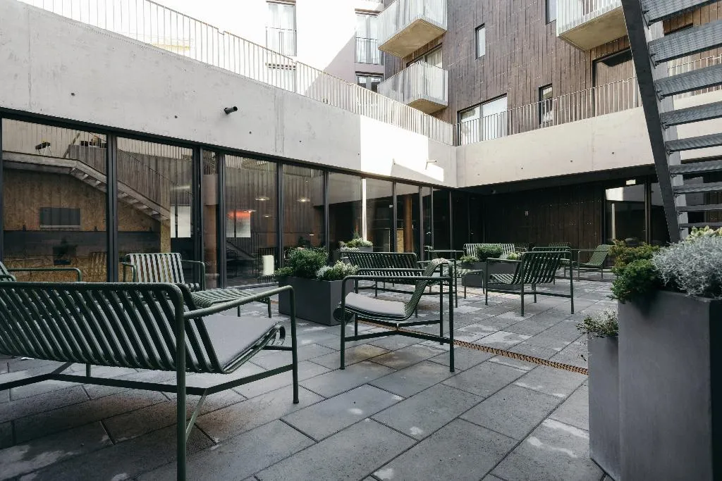 Terrace, Exeter Hotel, Reykjavik