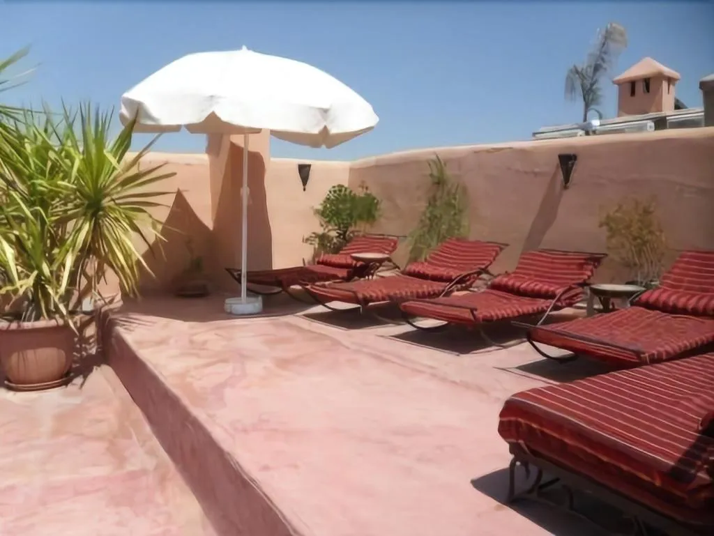 Terrace, Ryad Dar Ganou, Marrakech