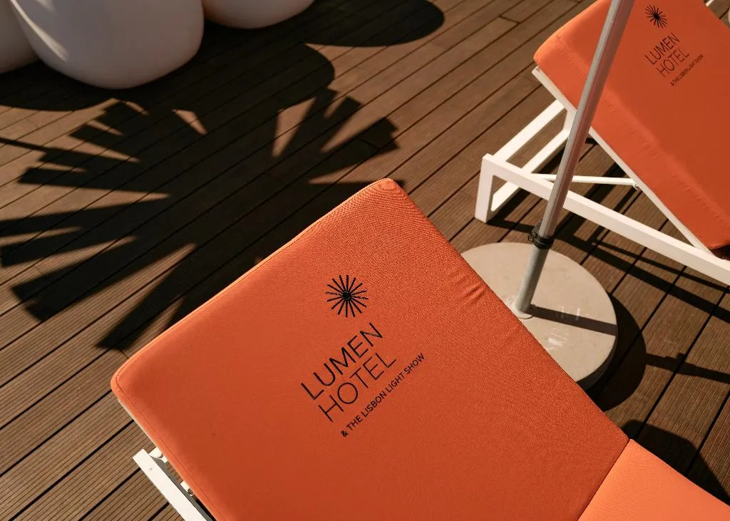 Pool, Lumen Hotel and The Lisbon Light Show, Lisbon