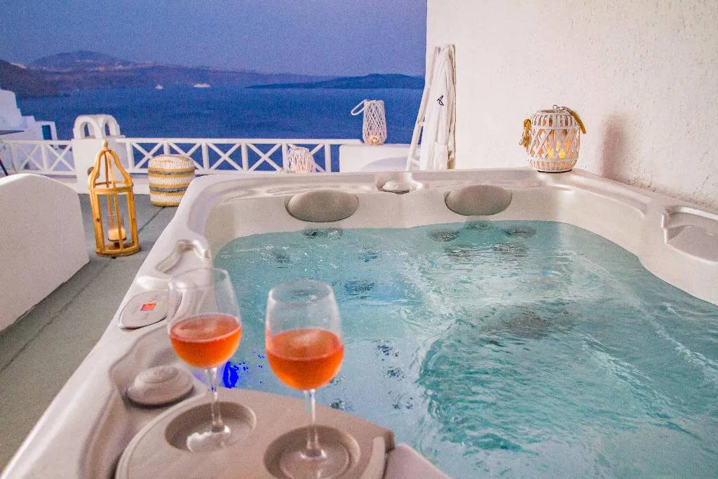 General view, Alexander's Suites, Santorini