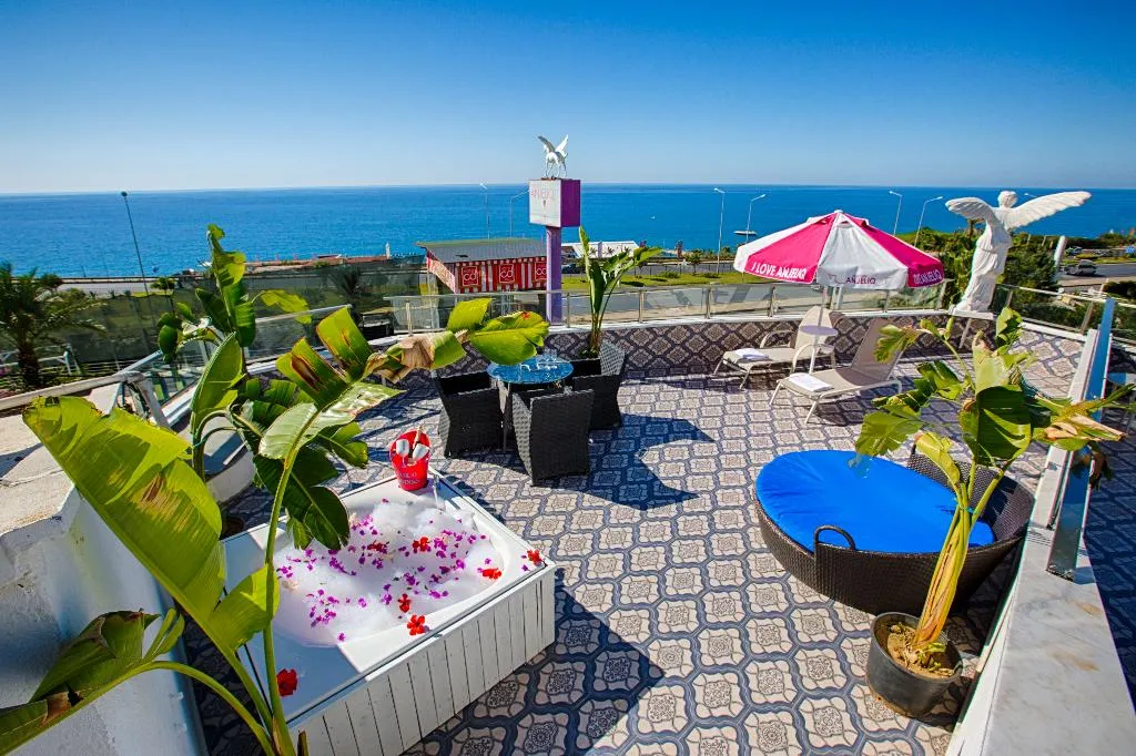 Terrace, Club Hotel Anjeliq, Antalya