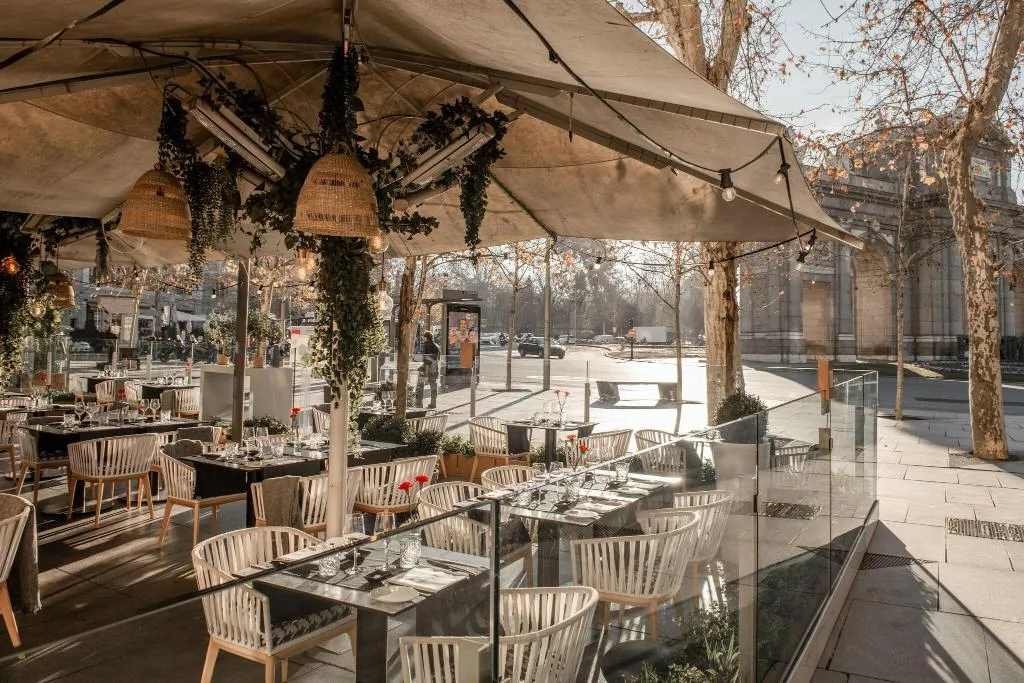 Restaurant, Hospes Puerta de Alcalá, Madrid