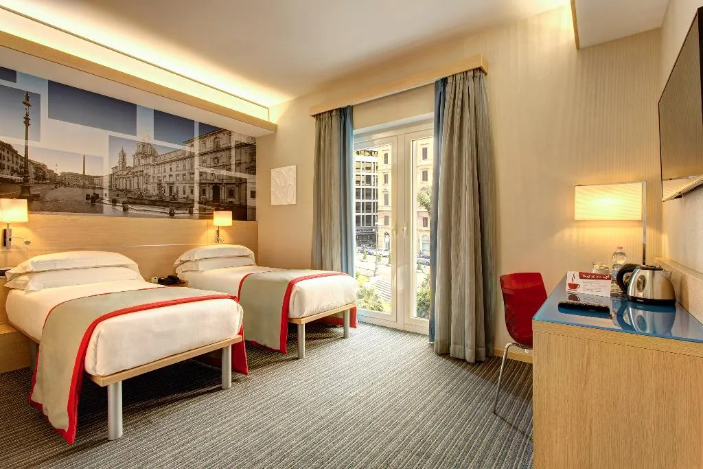 TWIN STANDARD Room, iQ Hotel Roma, Rome