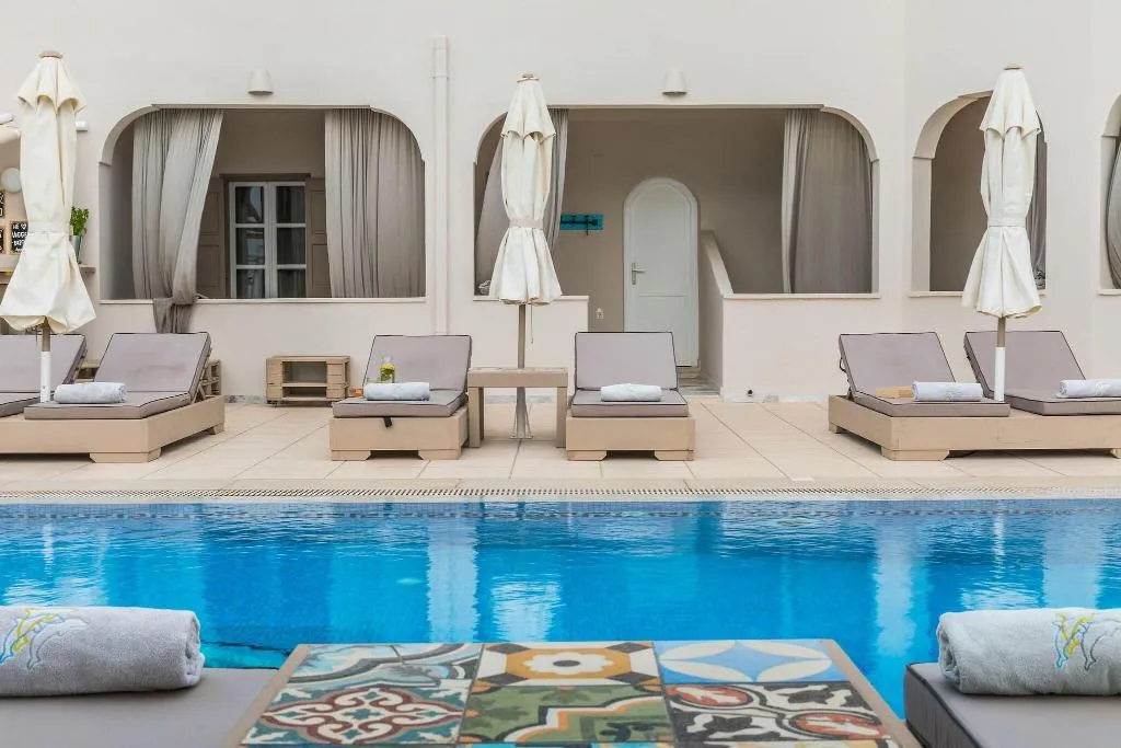 Pool, Grand View Hotel, Santorini