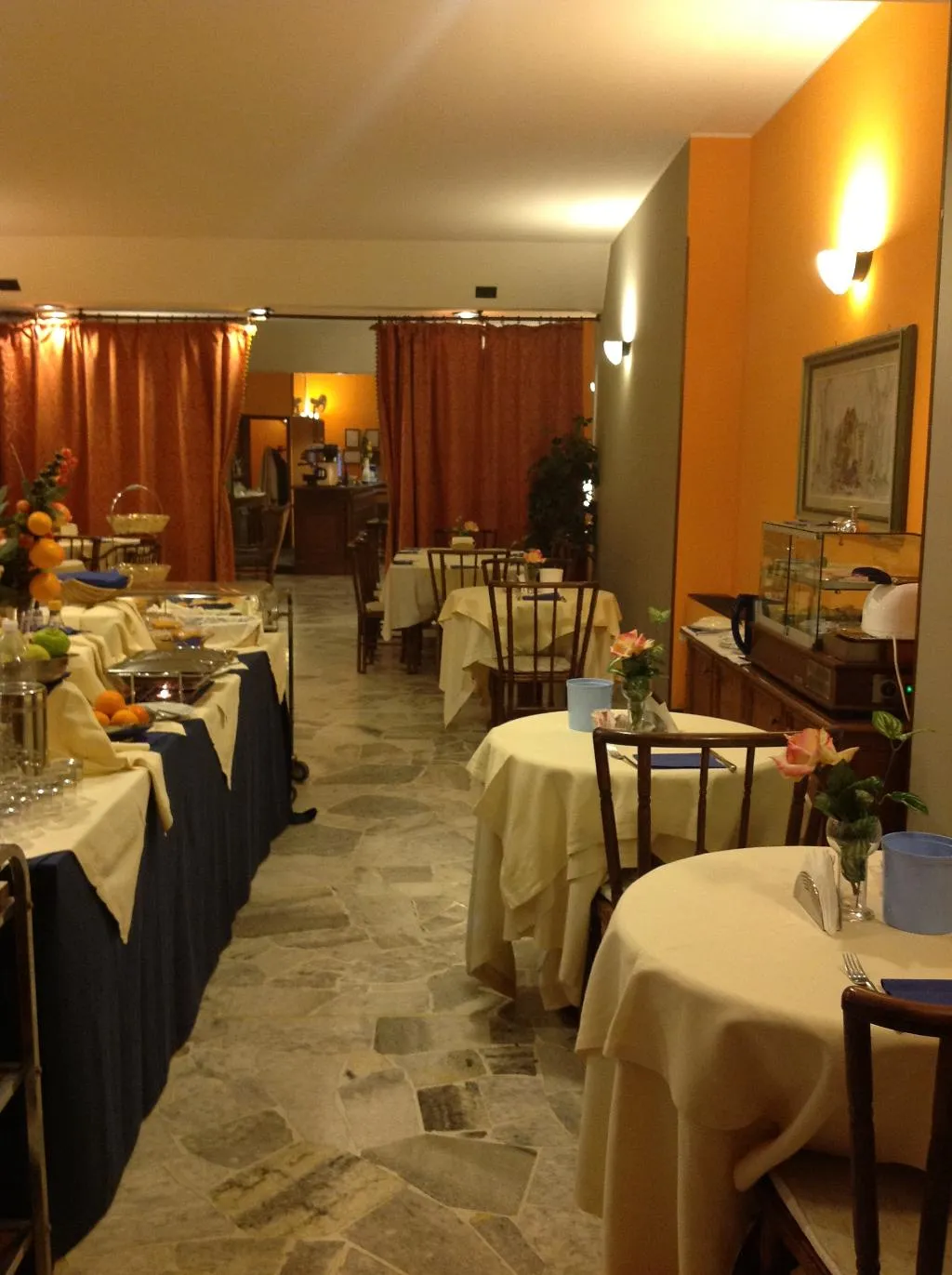 Restaurant, Aer Hotel Malpensa, Milan