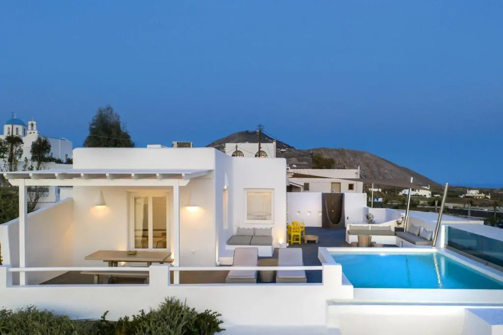 General view, Grand View Hotel, Santorini