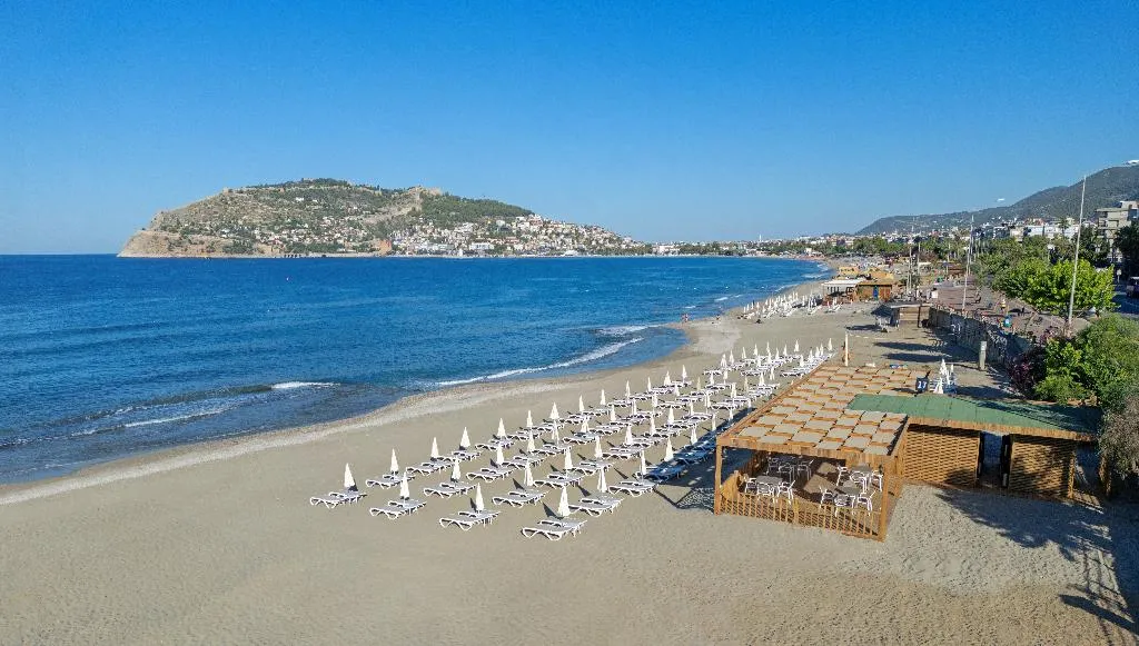 Beach, Monart City, Antalya