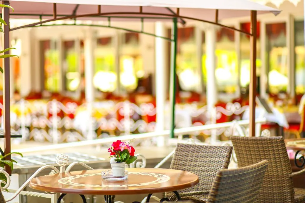 Terrace, Pine House Hotel, Antalya
