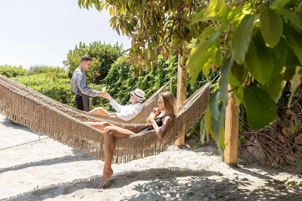 Beach, Minos Palace Resort, Crete
