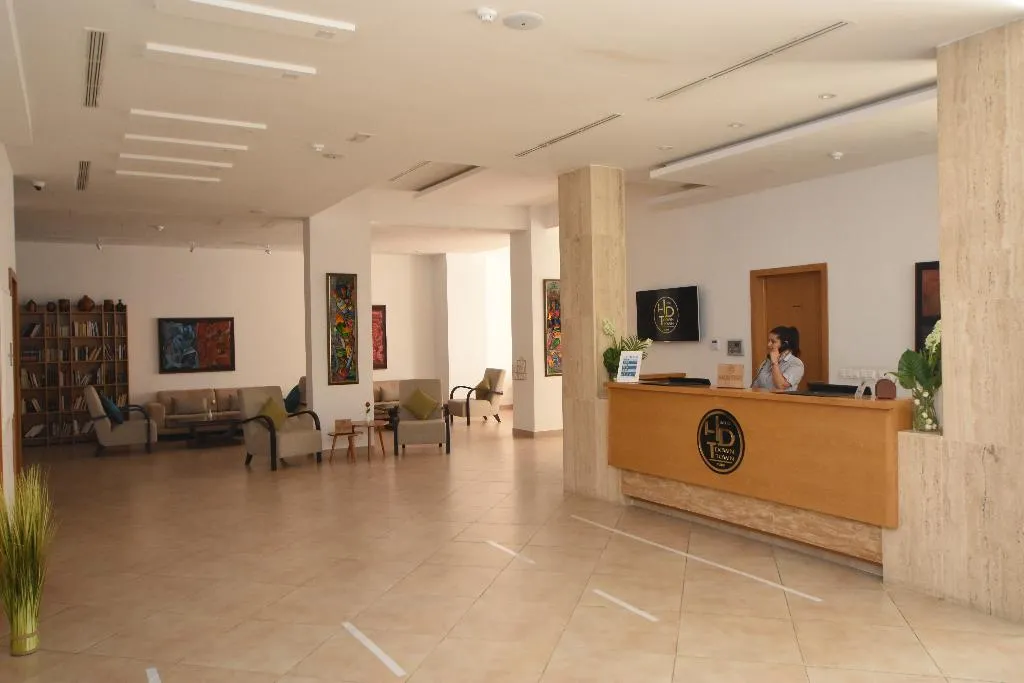 Lobby, Downtown Tunis Hotel, Tunisia