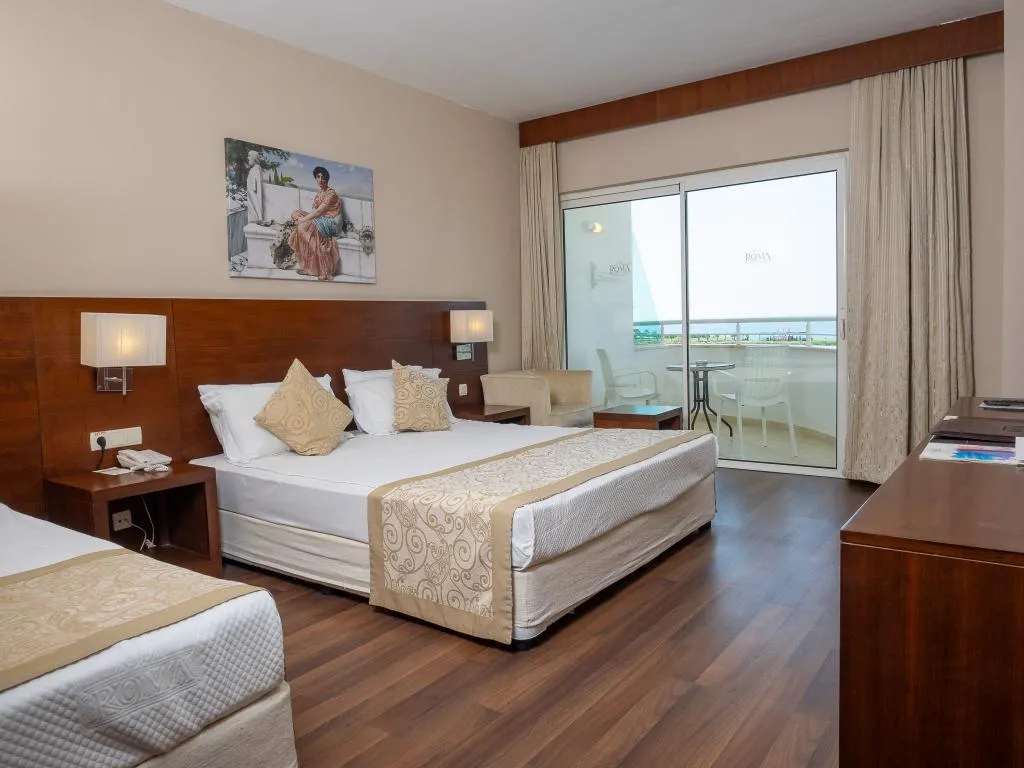 DOUBLE SEA VIEW Room, Roma Beach Resort & Spa Adult Only +16, Antalya