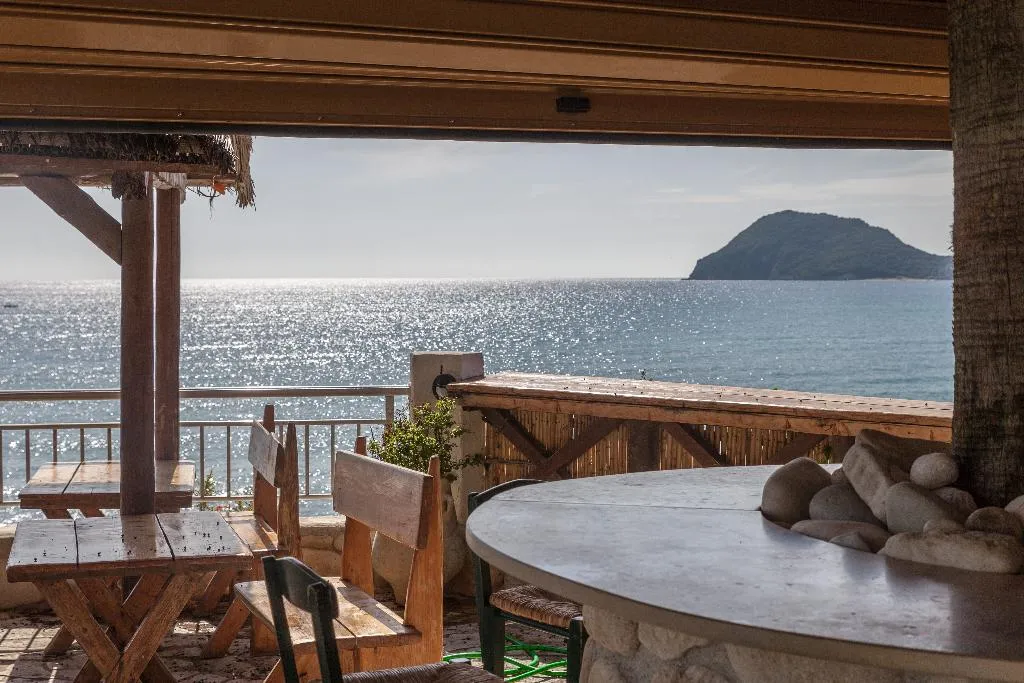 Terrace, Korfiatis Apartments, Zante