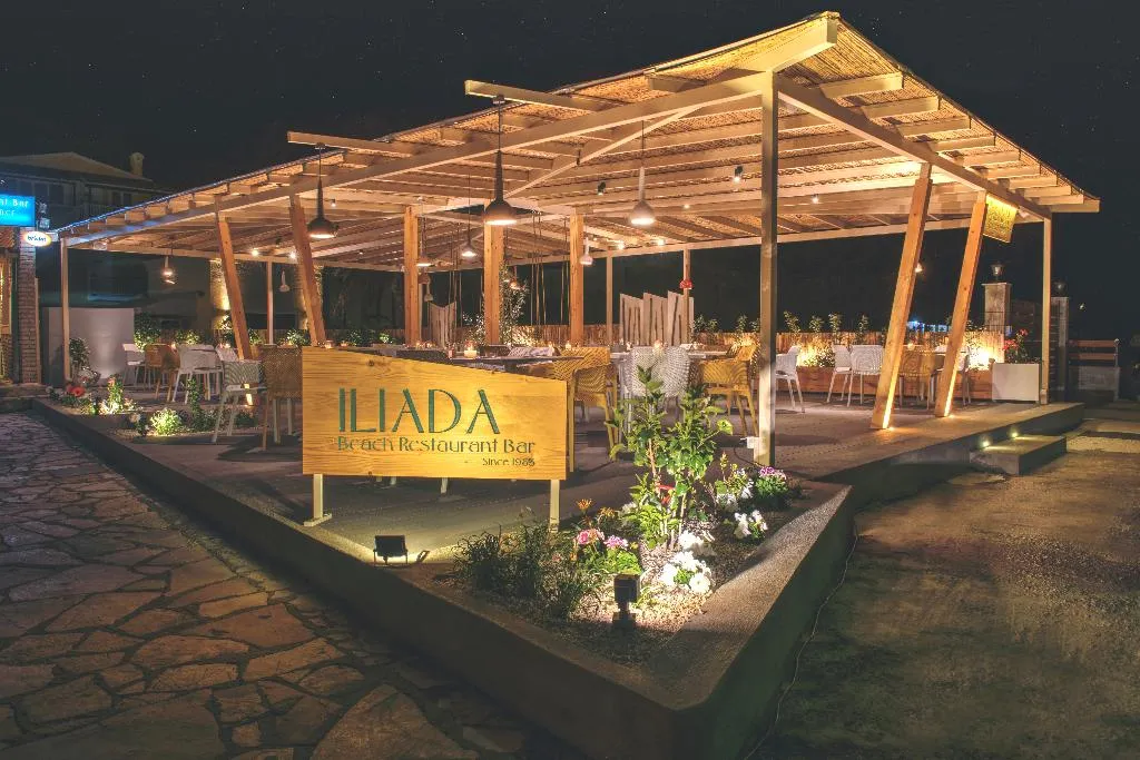Restaurant, Iliada Beach, Corfu