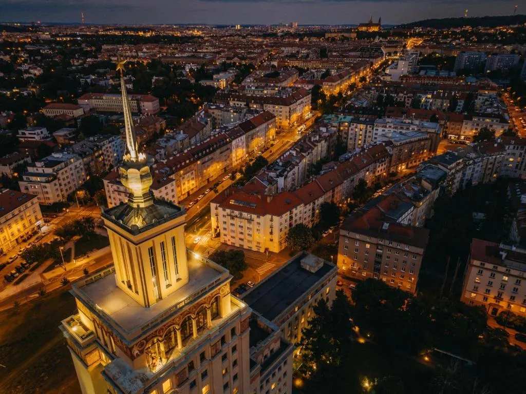 General view, Grand Hotel International, Prague