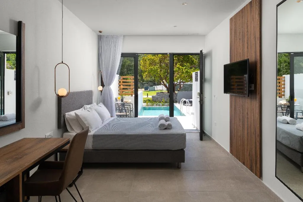 Double or Twin DELUXE WITH PRIVATE POOL Room, Atalanti Boutique Hotel, Rhodes