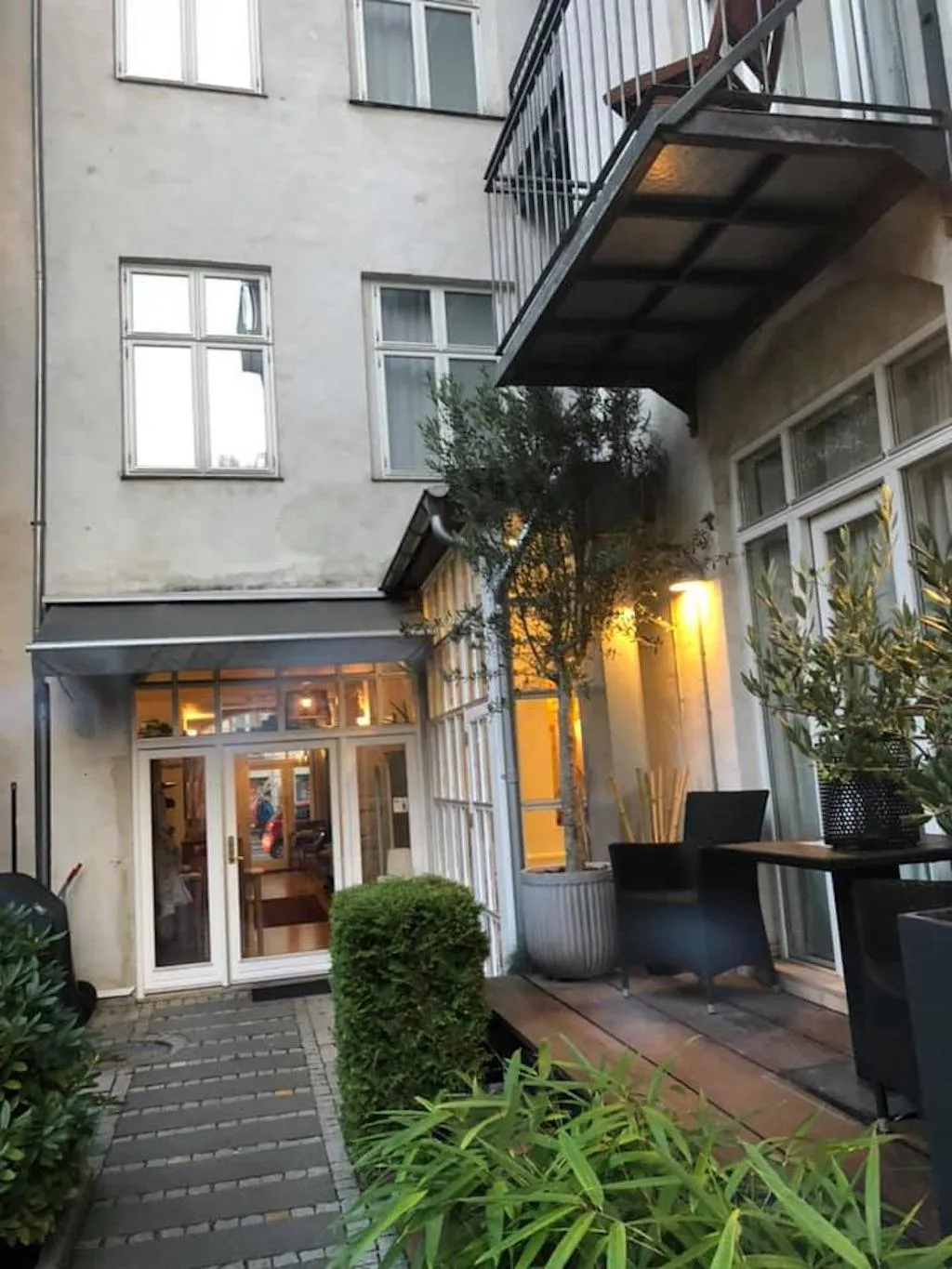 Terrace, Bertrams Hotel, Copenhagen