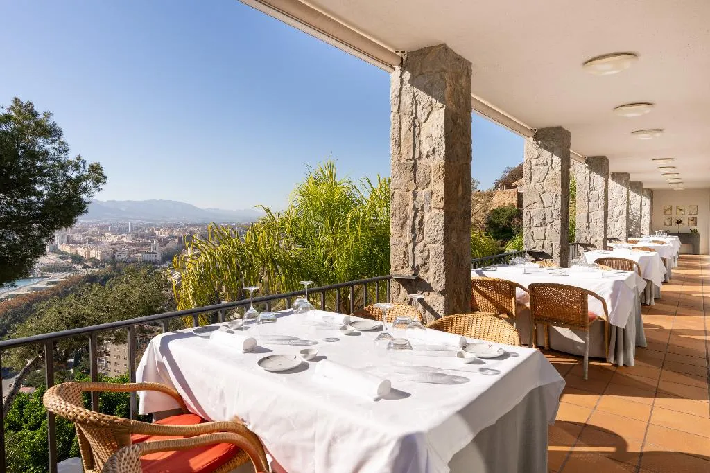 Restaurant, Parador de Malaga. Gibralfaro, Costa Del Sol