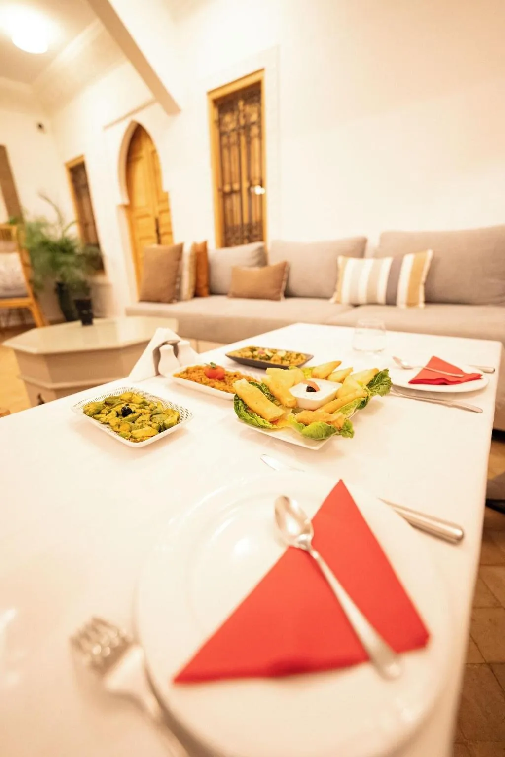 Restaurant, Ryad Selyen, Marrakech