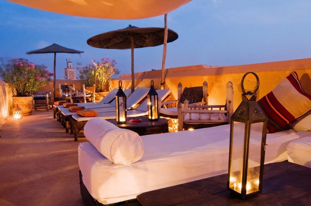 Terrace, Dar Hanane, Marrakech