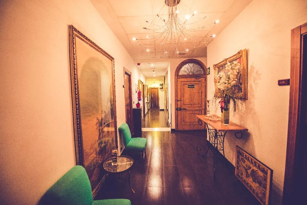 Lobby, Hostal Sol Los Angeles, Madrid